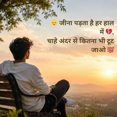 Jeena Sad Shayari